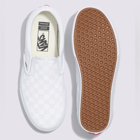 Vans Shoes - Vans Asher (Checkerboard) White/White VN000VOSW51 Women's